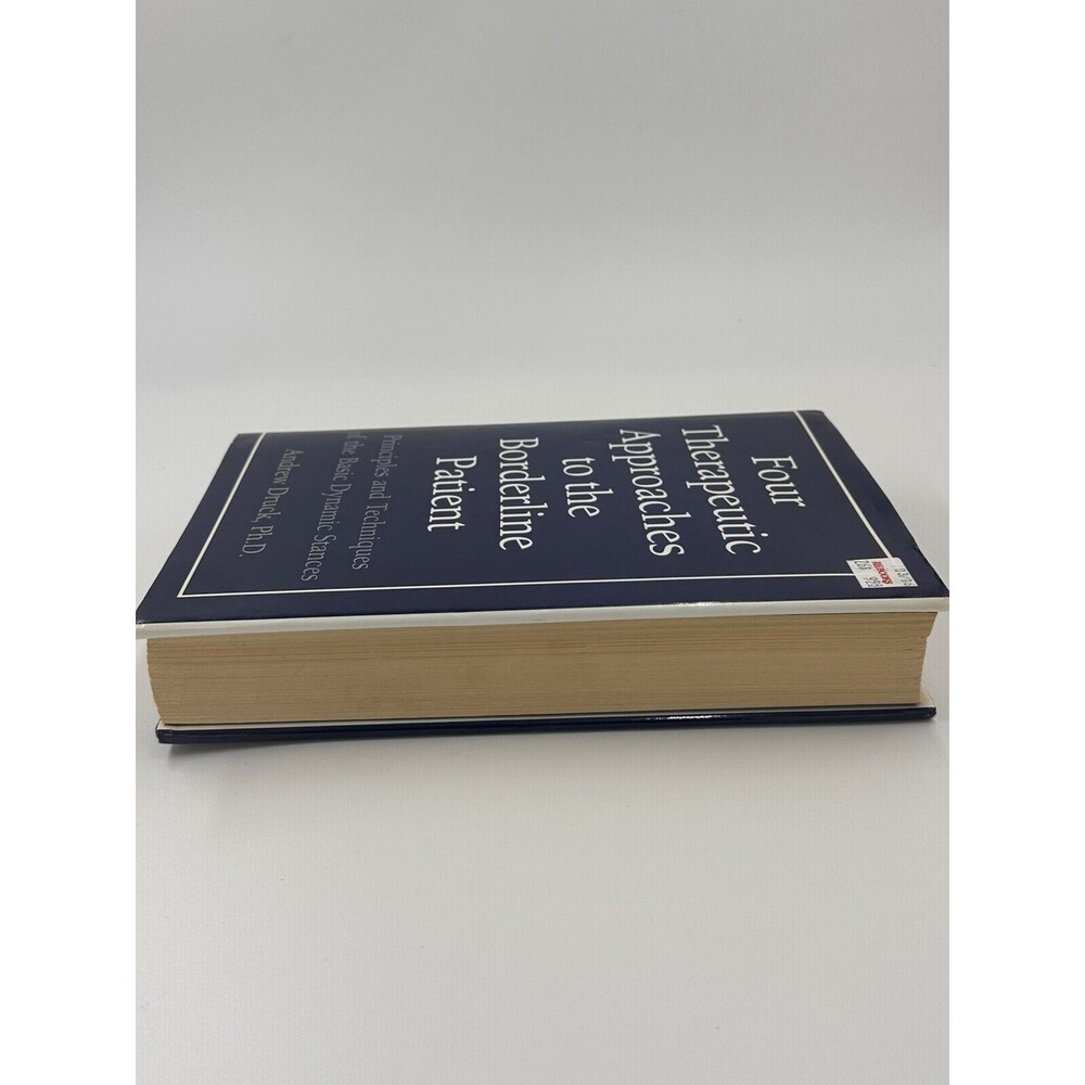 Four Therapeutic Approaches to the Boardline Patient Andrew Druck Ph.D Hardcover
